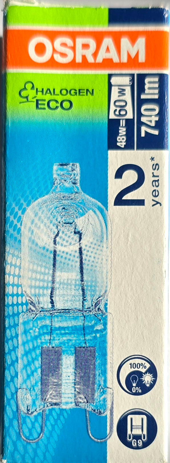 G9 ampoules halogènes 230V basse consommation