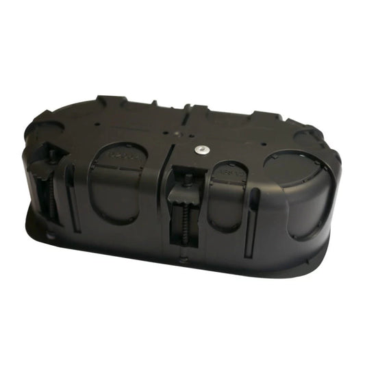 Boîtier blindé double rond multimatériaux Ø67 mm profondeur 40 mm