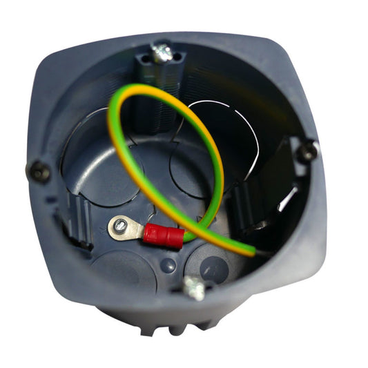 Boîtier blindé rond multimatériaux Ø67 mm profondeur 50 mm